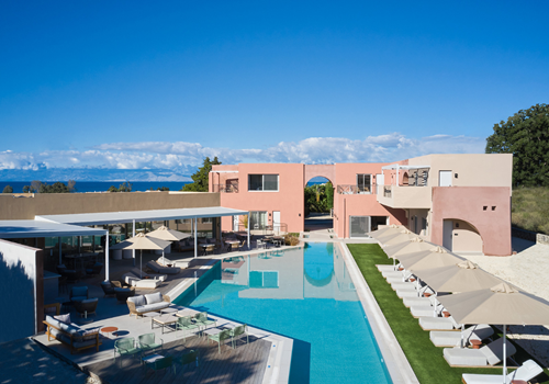 Pool View at Lena Mare Boutique Hotel