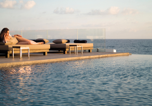 Infinity Pool at Almyra hotel in Paphos