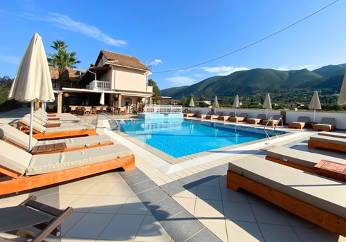 Swimming Pool at Roula Apartments, Zante, Greece