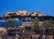 Rooftop terrace at Arion Hotel, Athens, Greece