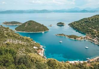 Mljet Birdseye