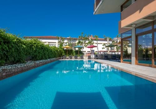 Swimming Pool at Alkyon Hotel In Skiathos Town