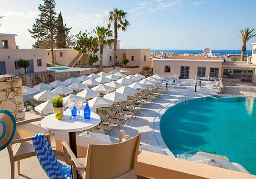 Pool area, Louis St Elias Resort and Waterpark, Protaras, Cyprus