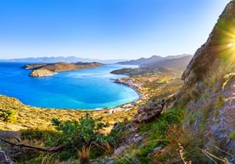 Spinalonga island, Elounda in Crete