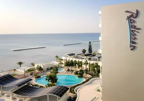 Radisson Beach Resort in Larnaca